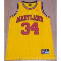 Camiseta Maryland Bias #34 NCAA Amarillo